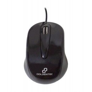 Mouse Óptico USB Goldentec GT M50 Black Piano